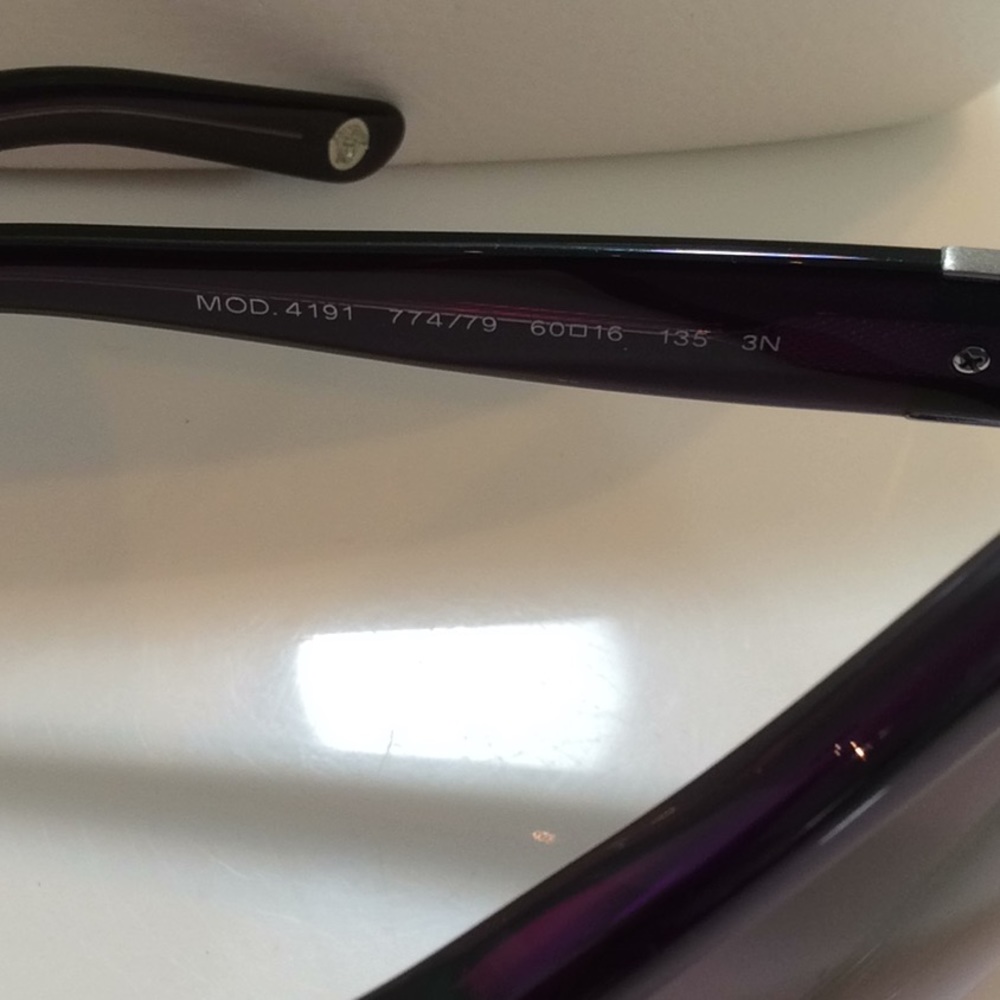 Versace Purple sunglasses - Picture 5 of 7